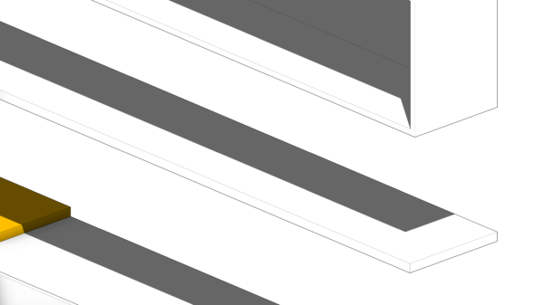 Armário de Estudo com Bancada Amarela - Image 6
