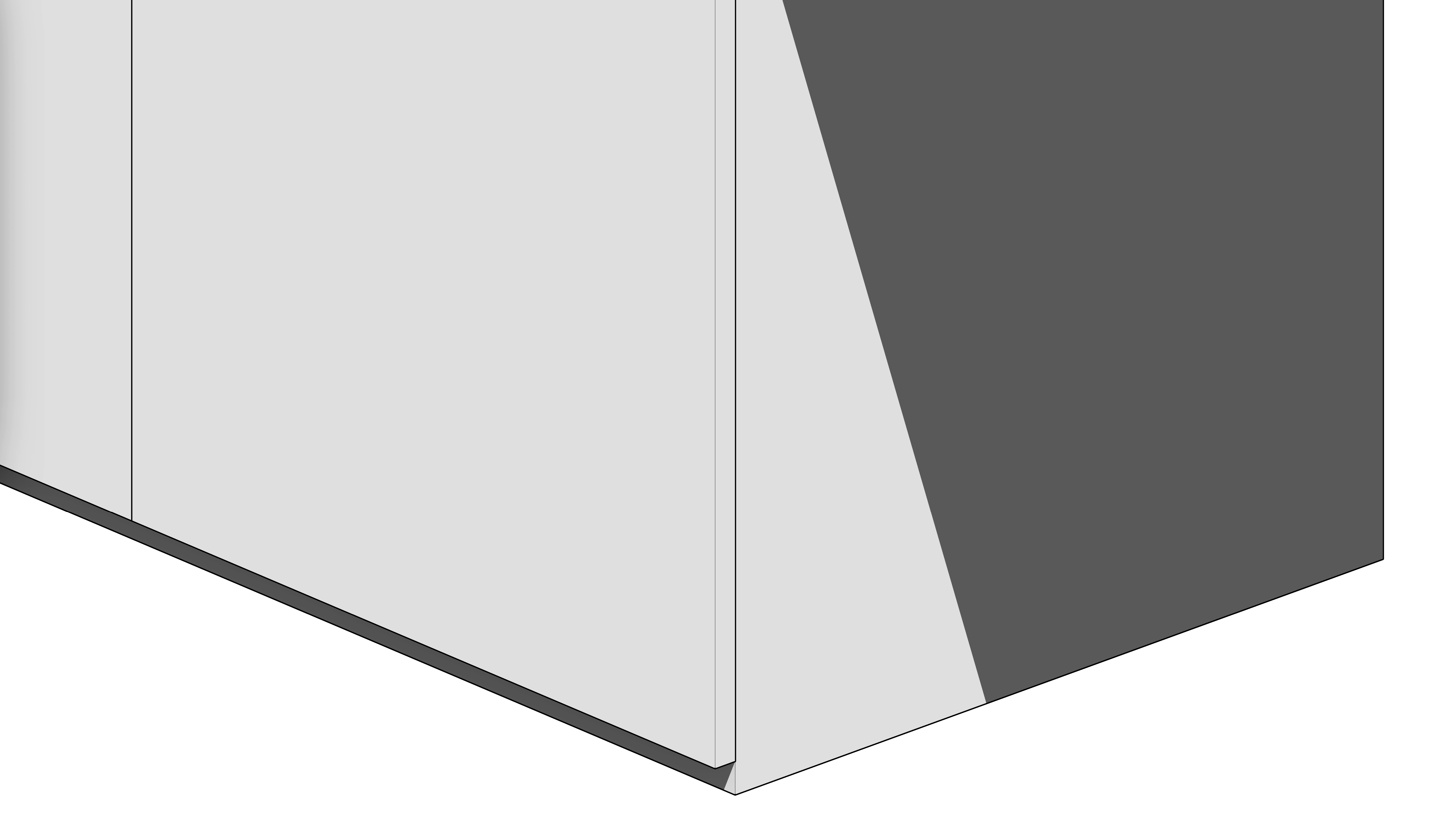 Armário de Estudo Embutido Cinza e Madeira - Image 5