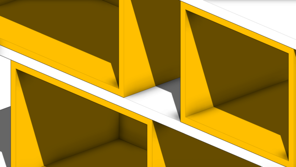Armário de Estudo com Nicho Amarelo - Image 5