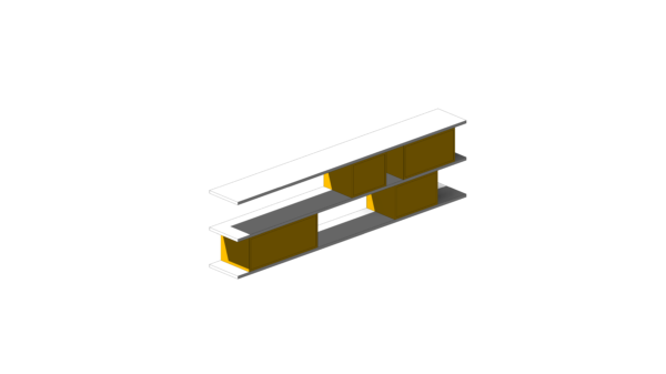Armário de Estudo com Nicho Amarelo - Image 4