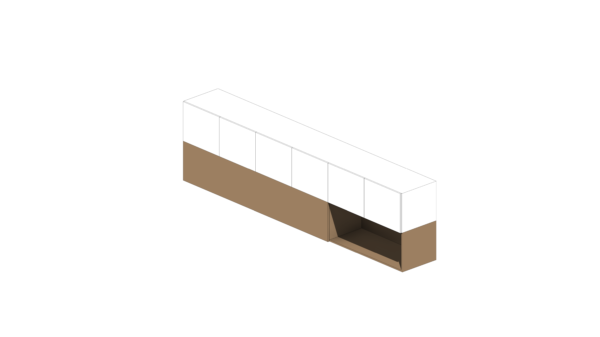 Armário de Estudo com Seis Portas - Image 4