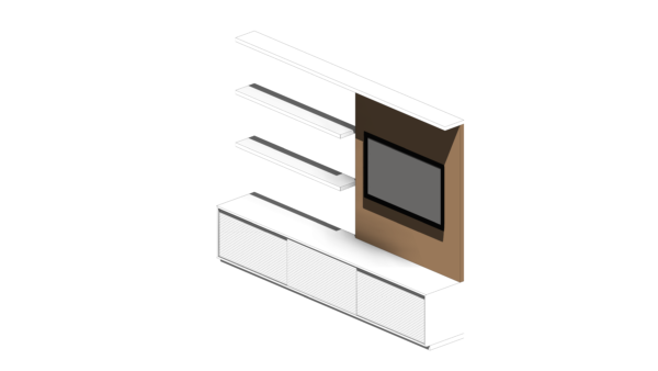 Armário de TV com Três Portas - Image 3