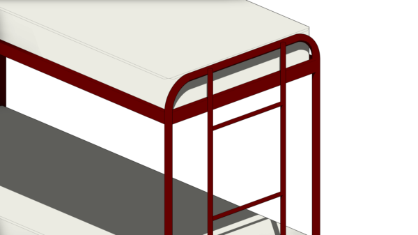 Beliche com Escada Lateral em Metal - Image 6