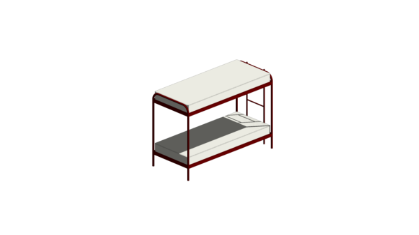 Beliche com Escada Lateral em Metal - Image 2