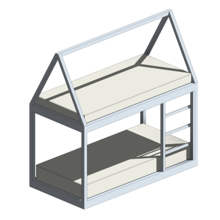 Beliche Montessoriano em formato de Casinha