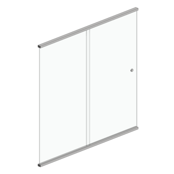 Box com Porta de Correr