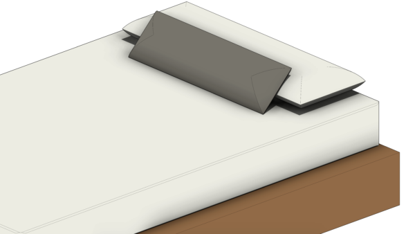 Cama com Base de Madeira e Três Gaveteiros - Image 5