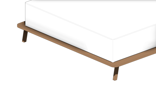 Cama com Cabeceira e Base Reta - Image 6