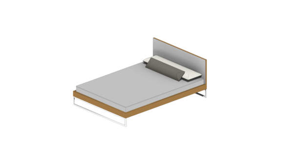 Cama com Cabeceira de Pé Único - Image 4