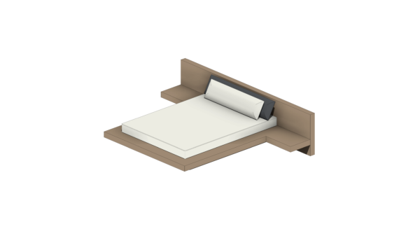 Cama com Cabeceira Embutida - Image 4