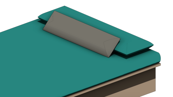Cama Verde com Base de Madeira - Image 5