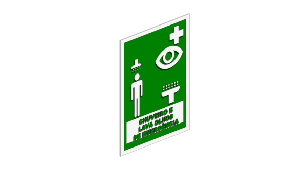 Placa de Chuveiro e Pia de Lava-Olhos - Image 2