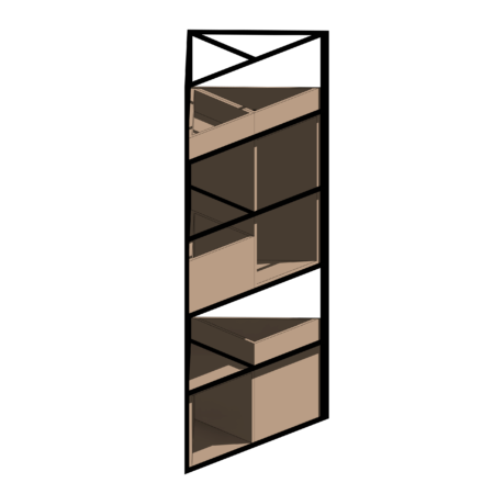 Estante Triangular