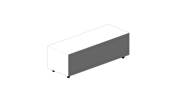 Gabinete de Material Branco em Peça Única - Image 4