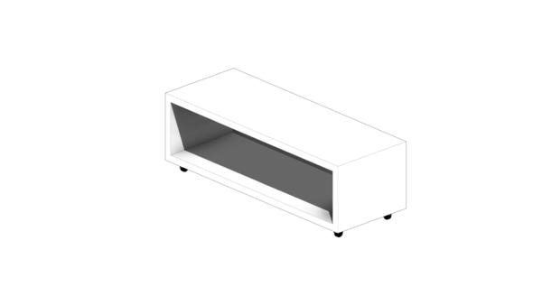 Gabinete de Material Branco em Peça Única - Image 3