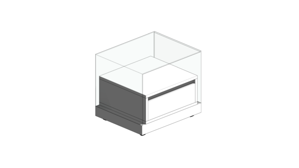 Gaveteiro com Camada Externa de Vidro - Image 3