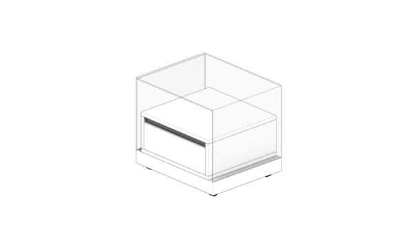 Gaveteiro com Camada Externa de Vidro - Image 4