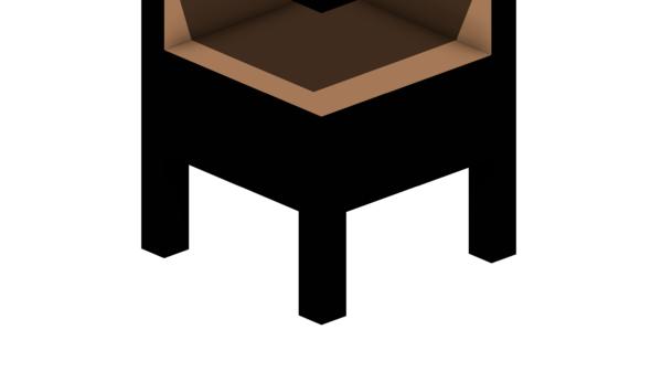 Mesa de Cabeceira para Apoio em Material Preto - Image 6