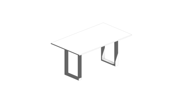 Mesa Branca Quadrada - Image 3