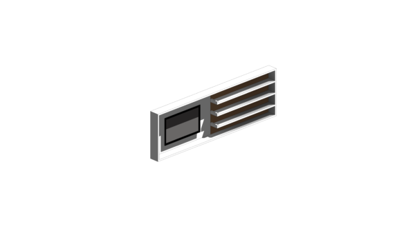 Painel de TV Branco com Prateleiras - Image 2