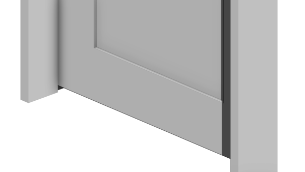 Porta de Abrir Lisa de 01 Folha com Borda - Image 5