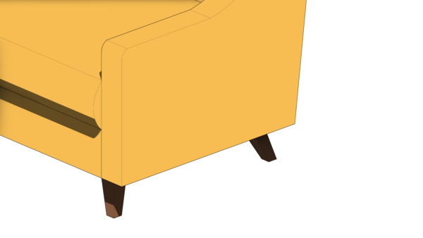 Puff e Sofá Amarelo - Image 6