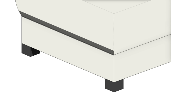 Puff Branco Curvo - Image 5