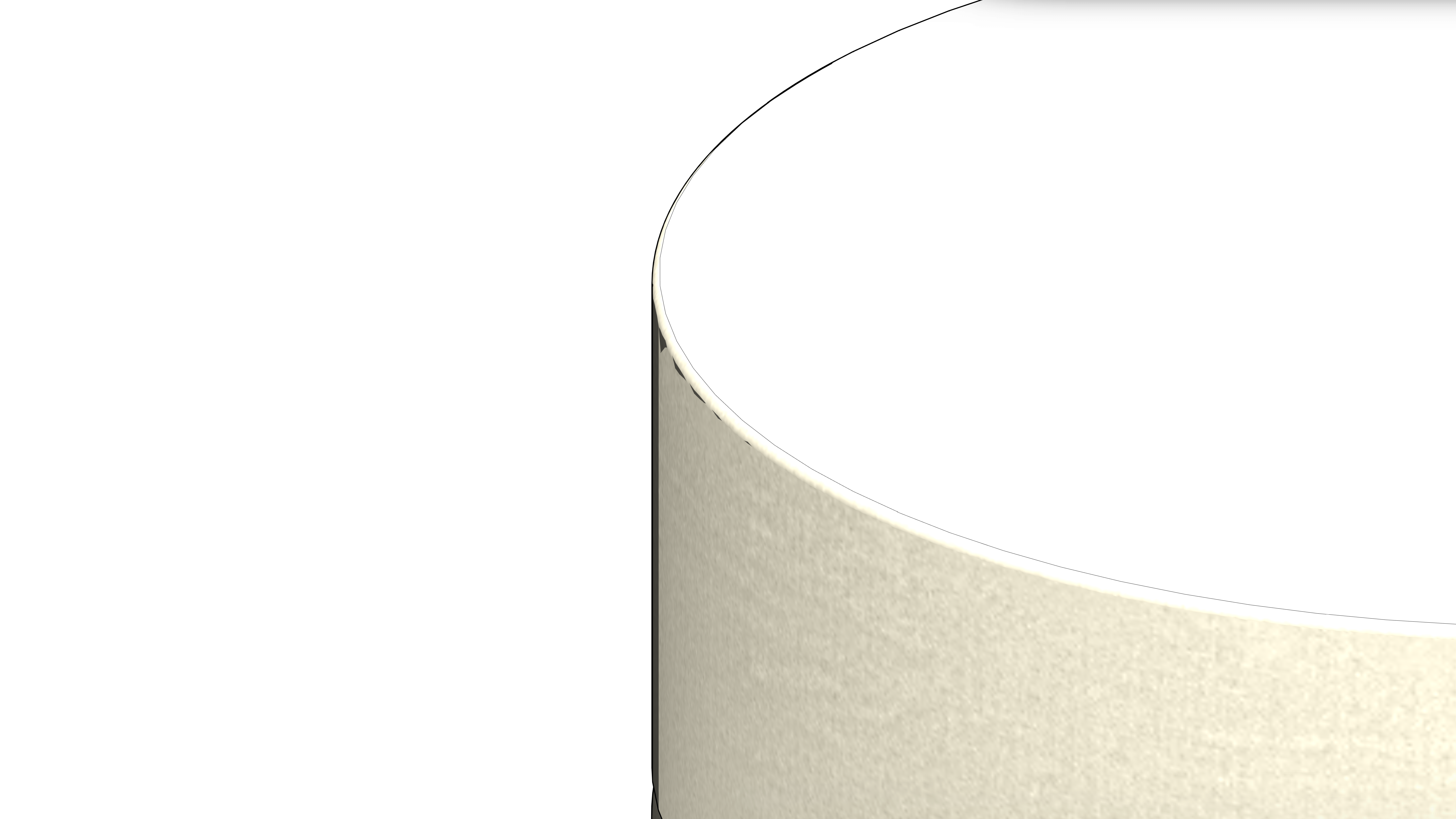 Puff Circular Branco - Image 5