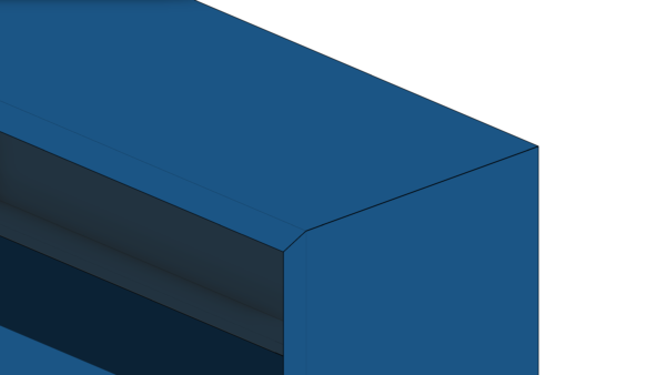 Rack Azul com Prateleira de Vidro - Image 6