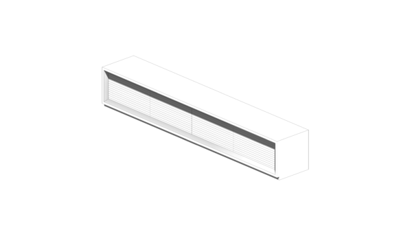 Rack Branco com Portas Ripadas - Image 4