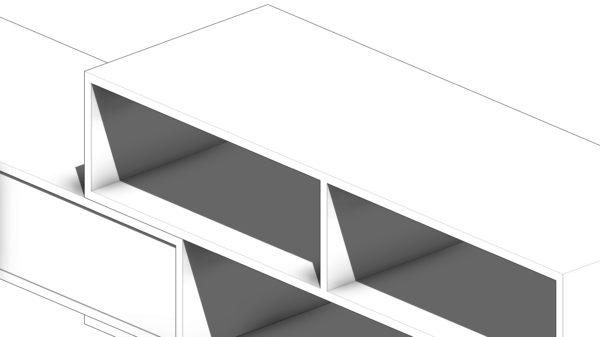 Rack Branco em Duas Partes - Image 6