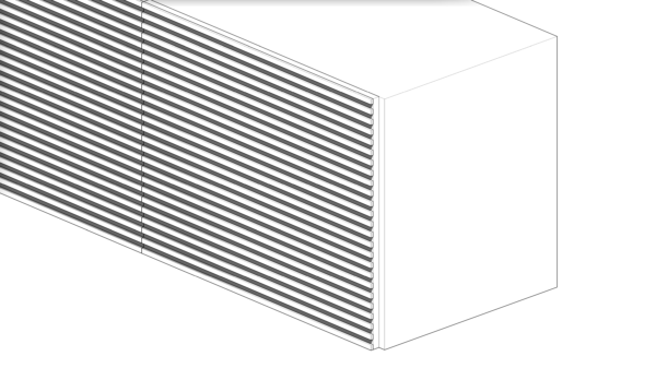 Rack Branco com Duas Portas Ripadas e Prateleira de Vidro - Image 6