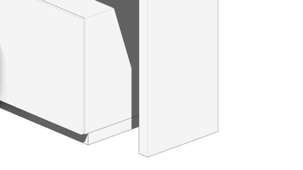 Rack Branco com Três Portas e Bancada - Image 6