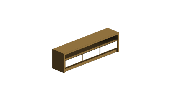 Rack de Madeira com Portas Brancas - Image 2