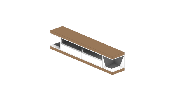 Rack de Madeira e Branco - Image 3