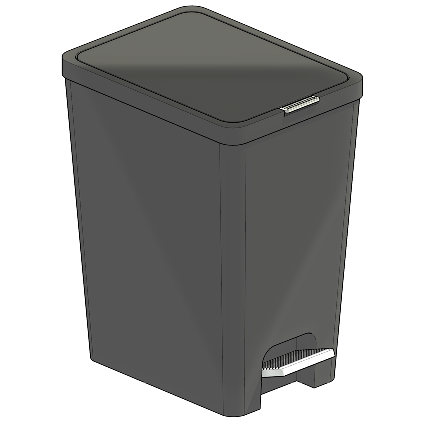 Lixeira para Banheiros Adaptados