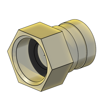 Conexão Móvel 16mm - Pex Monocamada (KRM)