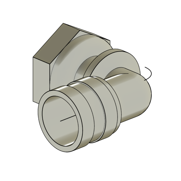 Cotovelo com Rosca Móvel 16mm - Pex Monocamada (KCT)