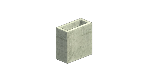 Complemento 9x19x19 - Blocos de Concreto de Vedação - Image 2
