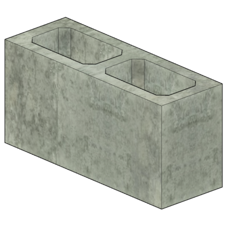 Bloco 14x19x39 - Blocos de Concreto de Vedação e Estrutural