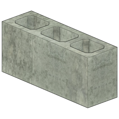 Bloco 14x19x44 - Blocos de Concreto Estrutural
