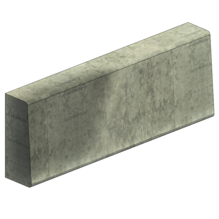Meio-Fio - 10/12x29x80 - Meios Fios De Concreto