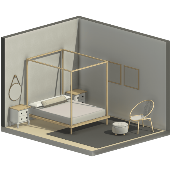 Quarto Dossel Clássico Infantil