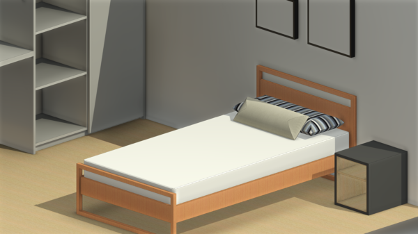 Quarto Infantil com mesa de estudos - Image 4
