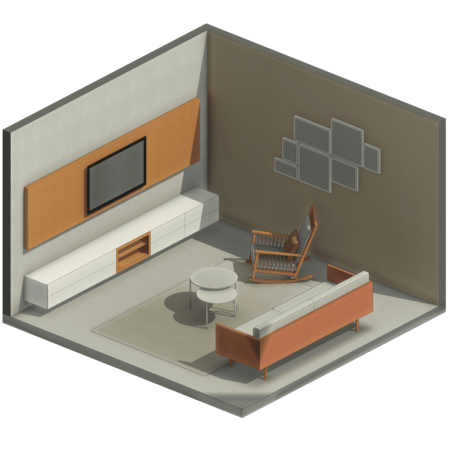 Sala de Estar Relaxante
