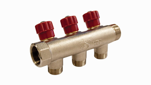 Distribuidor com Registro 3/4" - 4 saídas 1/2 "- Pex Monocamada (COL/R) - Image 5
