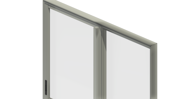 Porta de Correr - 2 Folhas móveis em vidro - CM- Linha Premium - Image 6