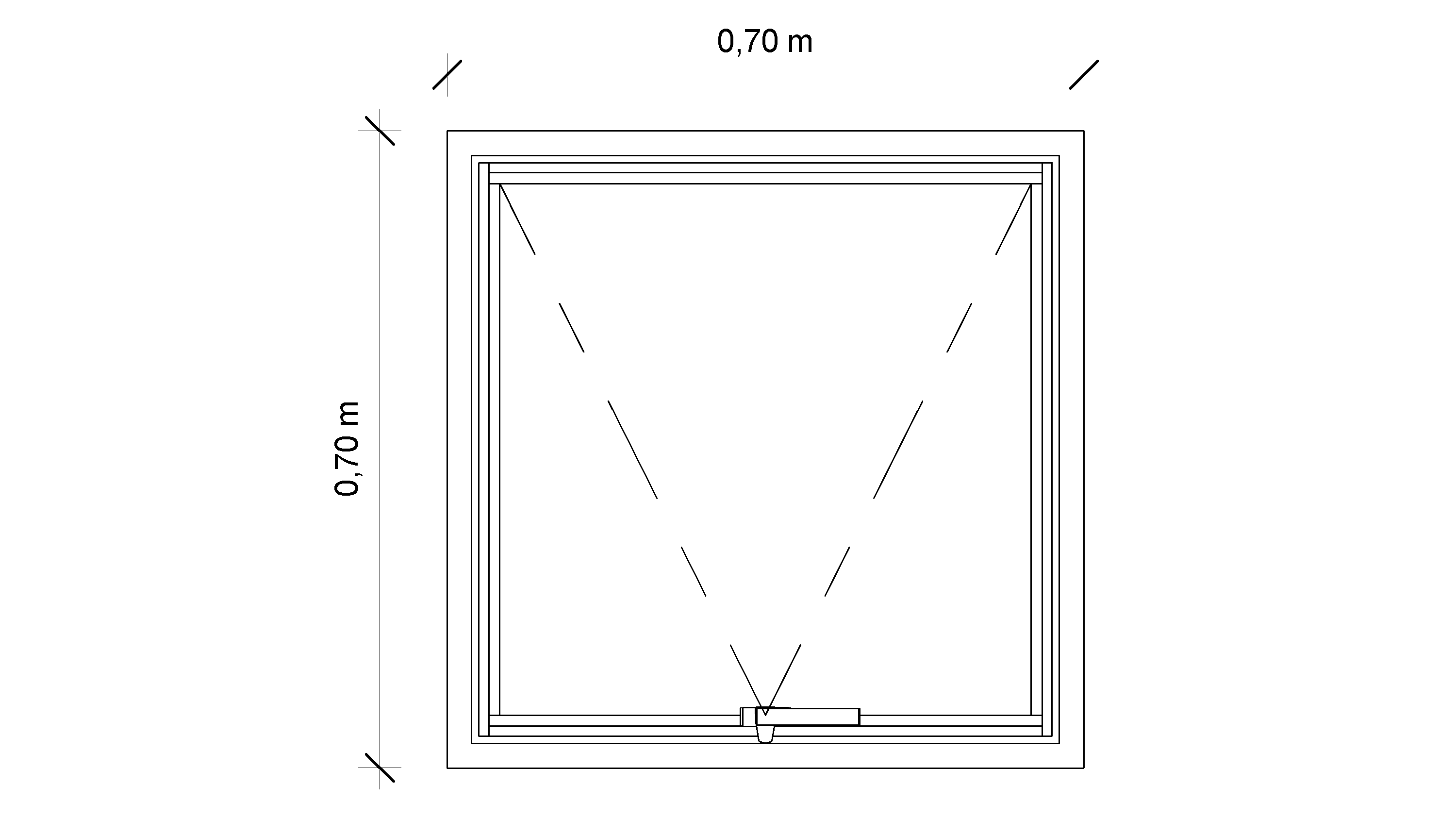 Janela Maxim-Ar - 1 Folha em Vidro - Linha Premium - Image 7