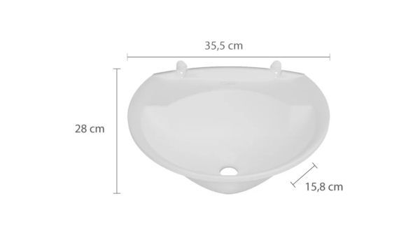 Lavatório Plástico - 3,8 Litros - Image 10
