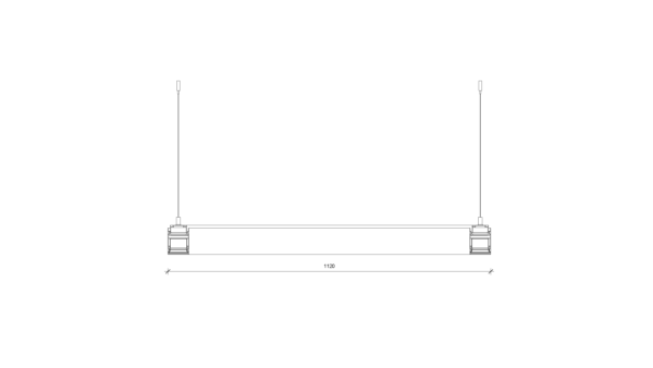 Pendente Retangular Linear - Image 5